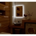 Зеркало для ванной Fancy ЗЛП1073 600x800 LED подсветка сенсорный выключатель
