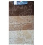 Коврик для ванной Санакс 00214 SILVER одинарный Коричневый 60х100 см