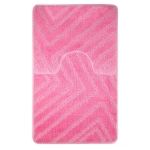 Коврик для ванной Санакс 00288 CLASSIC UNI двойной  Розовый 55х90 + 45х55 см