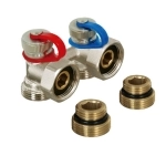 Узел TIM ниж.подкл.радиатора ПРЯМОЙ 1/2