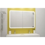 Зеркало-шкаф для ванной Avenue ЗЛП360 1200х800 LED подсветка с датчиком движения