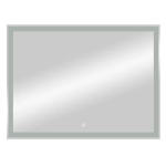Зеркало для ванной Mercury ЗЛП571 800х600 LED подсветка сенсорный выключатель
