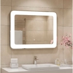 Зеркало для ванной Velvette 800x600 LED подсветка сенсорный выключатель и функцией Bluetooth (hands free)