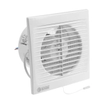 Вентилятор В125ВК Космовент (D125 мм, 94 м3/ч, с выключателем, антимоскитная сетка) 16 шт/кор.