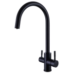 Смеситель для кухни Olive's Balear 13445BLB черный