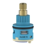 Дивертор OLIVE'S керамический пластик OL DC22R20P