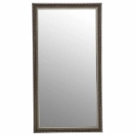 Зеркало для ванной Монако 600х1100 Серебро в багете из пластика