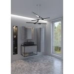 Зеркало для ванной HOME LINE Liberty 3 900*150*700 Серый подвесное с подсветкой