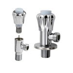 Кран угловой с фильтром 1/2