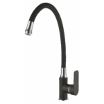 Смеситель для кухни Fashun A4082-7 с гибким изливом черный