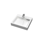 Раковина для ванной MARRBAXX Энигма V62 (сигн.бел.) Granit  Д-600мм, Ш-550мм, Г-110мм
