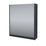 Шкаф с зеркалом GS Калипсо 60  600х160х700мм Цемент темн. 11431