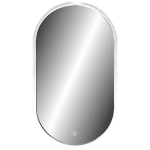 Зеркало Prime White LED ЗЛП1099/1 450х800 в МДФ раме