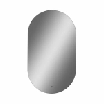 Зеркало Fleur LED 700х1200 с бесконтактным сенсором, холодная подсветка ЗЛП628