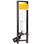 OLI Система инсталляции Quadra Total Black LE (300мм*1150мм-1350мм) 886667