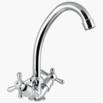 Смеситель для мойки Istok life Lux 0402.436 двухручковый