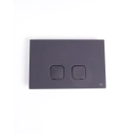 Панель механическая двойная Oli Plain Oliveira 070829 черная soft touch