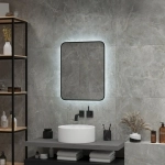Зеркало для ванной Torry LED 600х700 с бесконтактным сенсором, с фоновой подсветкой, подогрев ЗЛП2026