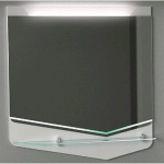 Зеркало  CUB 70 Белый Velvex