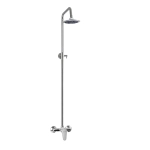 Стойка душевая САТУРН 48014 шаровая с лейкой тропический душ (5)