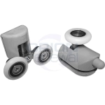 ORION Ролики дверные 4*2+4*1, крепление через 1 отверстие 101001