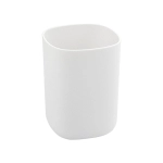 Стакан для зубных щеток Санакс 29032 белый, пластиковый
