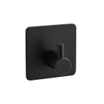 Крючок одинарный BRIMIX 5355 Графит высокопрочный, самоклейка без сверления из нерж. стали SUS 304 (3 шт. в коробке)