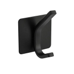 Крючок двойной BRIMIX 5365 Графит высокопрочный, самоклейка без сверления из нерж. стали SUS 304 (2 шт. в коробке)