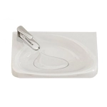 Раковина Bio 40 литьевой мрамор 400х235х120