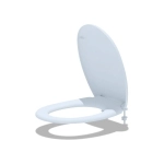 Сиденье для унитаза АНИ Пласт полипропилен, крепление пластик WS0200 (15)