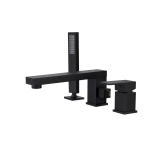 Смеситель на борт ванны D&K Bayern.Liszt DA1514905 черный