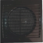 Вентилятор вытяжной D125 мм КосмоВент В125(BLACK)ш без В/К, черный, с шарикоподшипником (1/16)