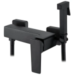 Смеситель для биде LEDEME L5278B с гигиенической лейкой черный