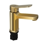 Смеситель для раковины Fabia 9830 Золото