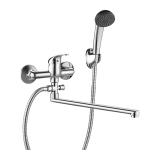 Смеситель для ванны OLIVE'S Olisan PF15102 PROFI с длинным изливом 350 мм