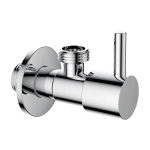 Кран угловой LEDEME LH507-1/2 нержавеющая сталь 1/2