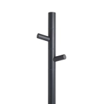 Полотенцесушитель электрический Vincea VTD-1DGE 15х140, графит, таймер
