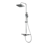 Душевая система cо смесителем RUSH Socotra ST4235-50 с тропическим душем хром