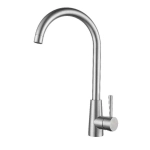 Смеситель для кухни GROSS AQUA 3211611SS Neosteel высокий излив