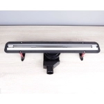 Желоб водоотводящий 600х20 мм TIM ZSt.1141.6002 Evolux Slim ультратонкая модель с дизайн-вставкой, вращения 360° (1/4)