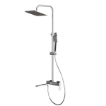Душевая стойка Knotlor Stable KN-23 с изливом, хром