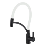 Смеситель для кухонной мойки Fmark FS8244H-02 белый/серый