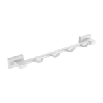 Планка с 4-мя крючками для ванной комнаты SHEVANIK SG5641C белый