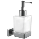 Дозатор для жидкого мыла Shevanik SG5644T оружейная сталь