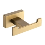 Крючок двойной Shevanik SG5621G золото матовое