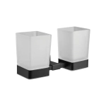 Подстаканник для ванной Shevanik SG5622H двойной, черный