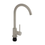 Смеситель для кухни BRIMIX 9307 темно-бежевый камень из нержавеющей стали