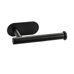 Держатель для туалетной бумаги BRIMIX 79912 на самоклейке, из нержавеющей стали, черный