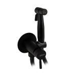 Смеситель для бидe GFmark 20722 встраиваемый Черный из нержавеющей стали