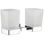 Подстаканник для ванной Shevanik SG5622 двойной, хром